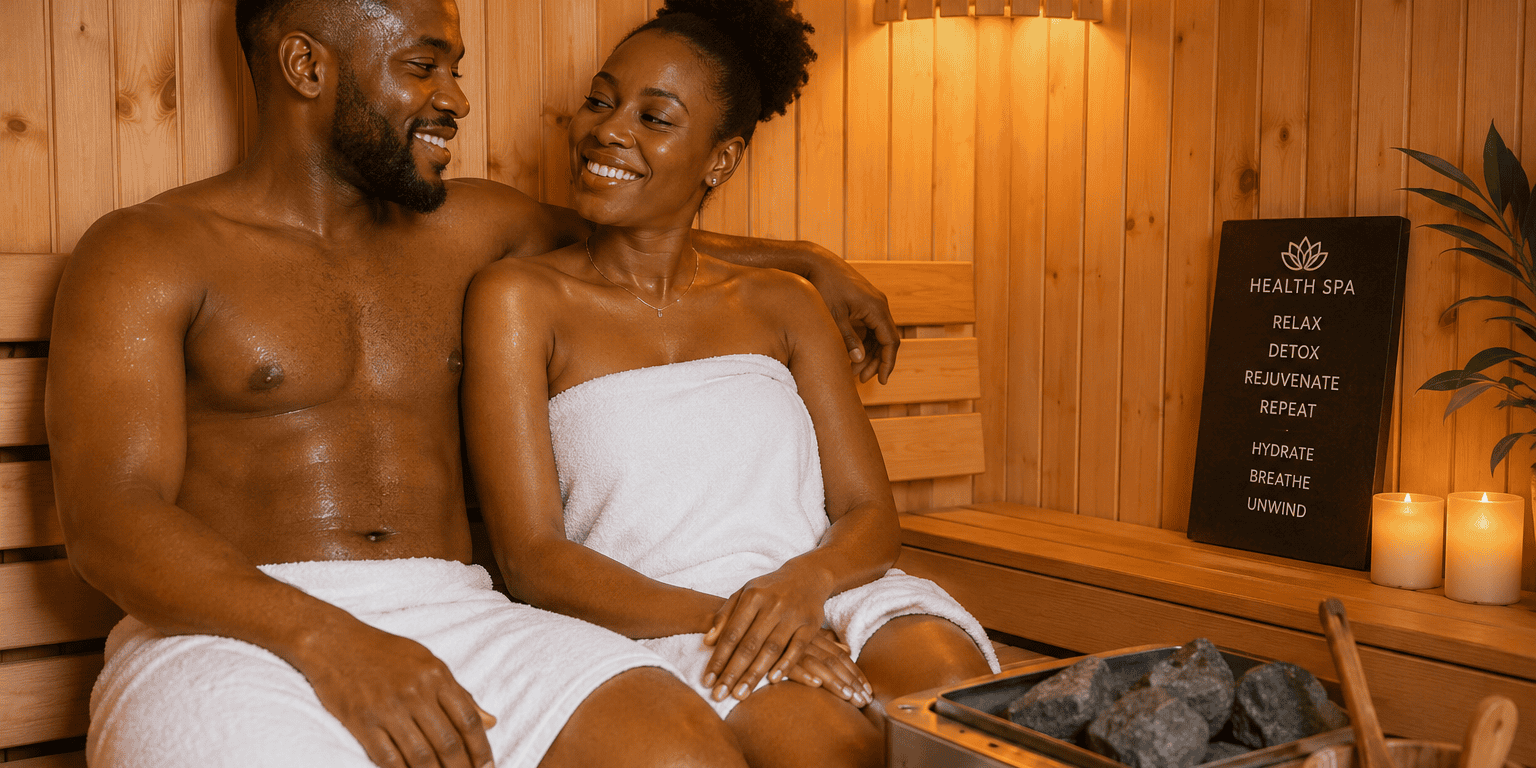A couple using Sauna to Detox Detox 101: What It Is and What It Isn’t