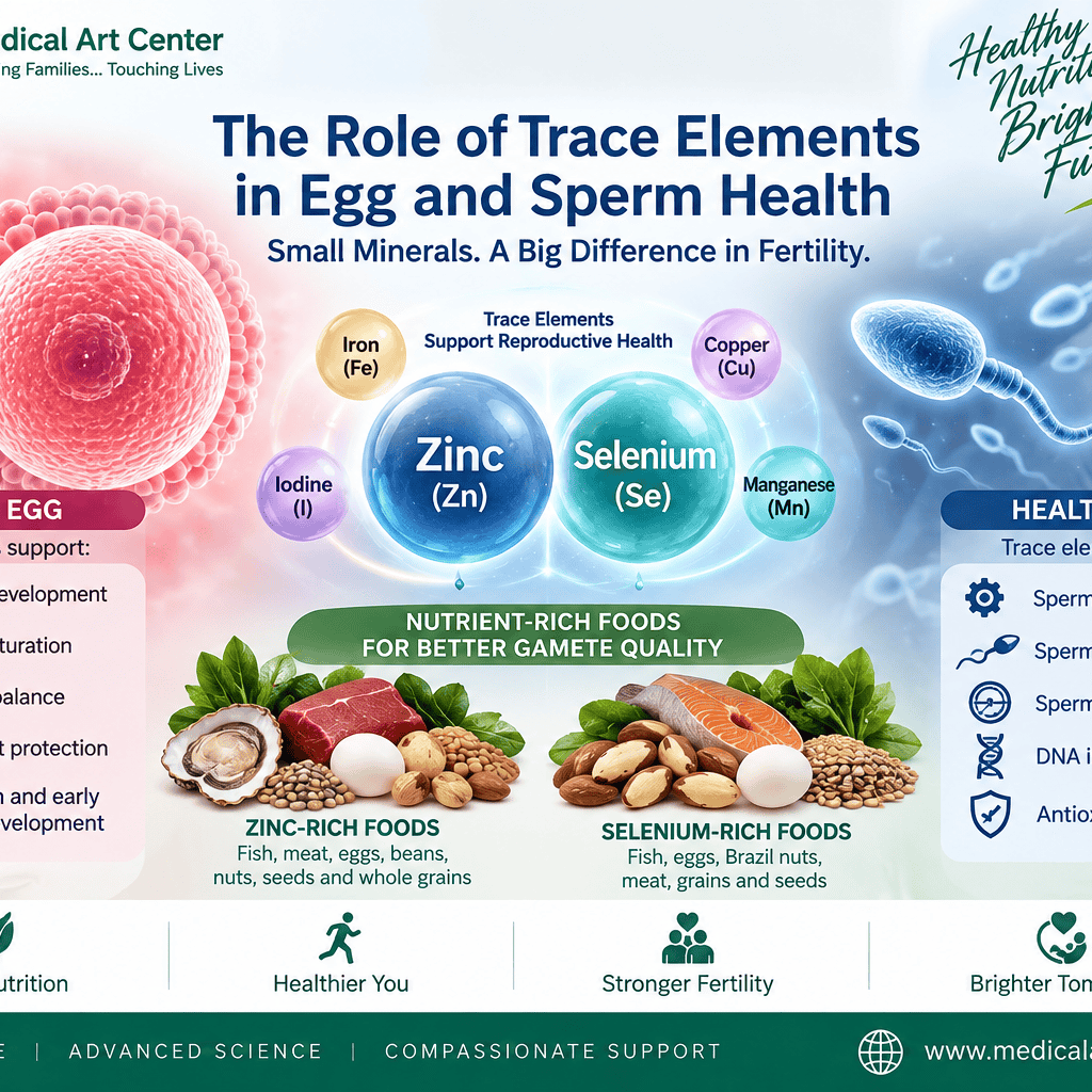 The Role of Trace Elements in Egg and Sperm Health