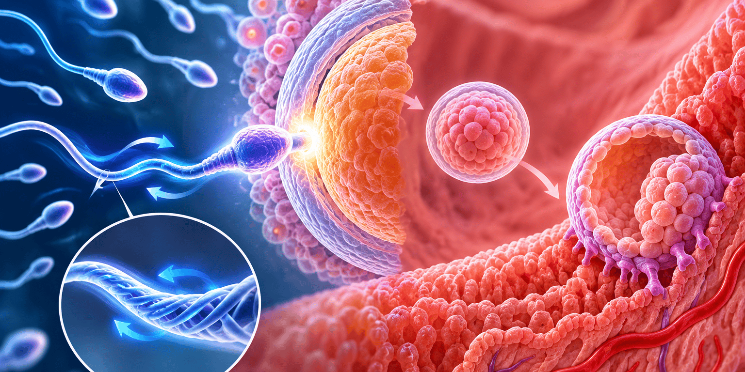 Traction Force and Implantation: How Sperm's Mechanics Matter
